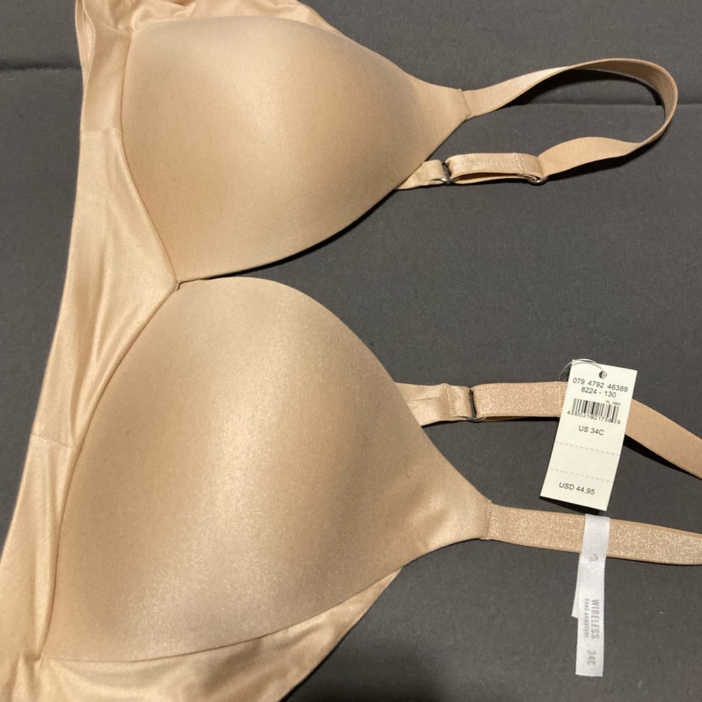 Aerie nude wireless bra 34C - new w/ tags